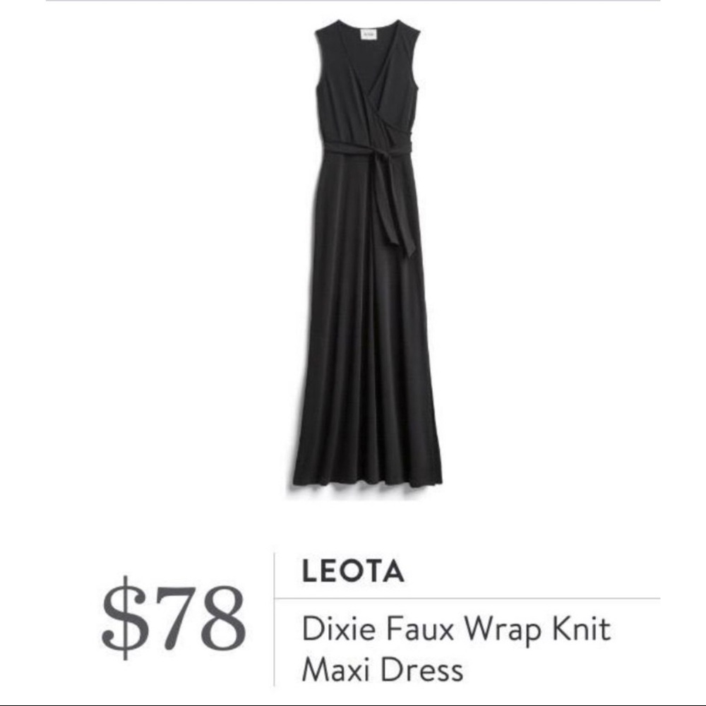 Leota black maxi dress - Picture 4 of 6